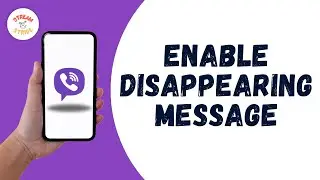 HOW TO ENABLE DISAPPEARING MESSAGE ON VIBER