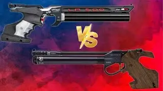 Morini 162EI Titanium VS Walther LP500 Meister Manufacture.@TheGunzoneNetwork 