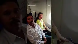 First Time Travel in Flight My Parents Dreams Fly..😍😇😎🤘🔥💯 #banglore #tiger #zoo