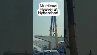 Multilevel Flyover at Hyderabad #hyderabaddevelopment #infrastructure #telangana #shorts #ytshorts