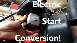 Snowblower Electric Start Conversion and New Carb!