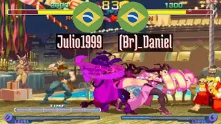 Street Fighter Alpha 2 (FT10) - Julio1999 (BR) vs (Br)_Daniel (BR)
