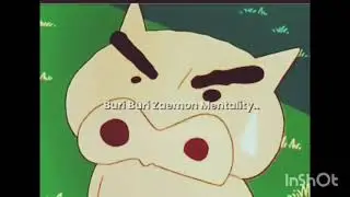 Buri Buri Zaimon Mentality #edit #anime #shinchan #shinchanedit