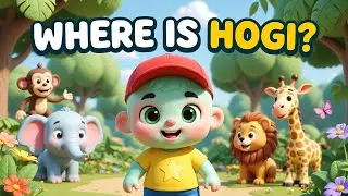 Missing Hogi Jungle Play | Jungle Play Song for Kids | Fun Hide & Seek Rhymes