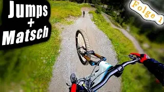 BIKE TRIP STARTS in Serfaus! Mud party on single trail + half-frozen on Frommestrail | Episode 1