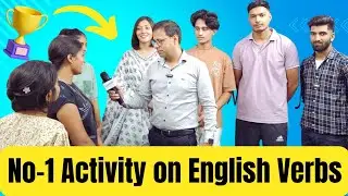 No-1 Activity on English verbs | Practice Session | Best Tips & Tricks👌 👌