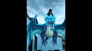 snow dragon#trending #viral  #youtubeshorts #ai