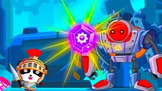 Little Panda&rsquo;s Jewel Quest Adventure LEVEL 4 Gameplay - Machine Kingdom | BabyBus Games