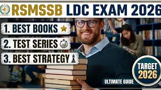 RSMSSB LDC exam 2026 best books 📚  | test series | best strategy #rsmssbldc  #ldc2026 #LDC