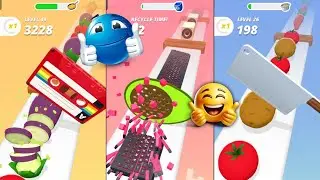 🔥Perfect Slices is Live Now🧀🍫🔪🍆🥒🍅#perfectslicesgameplay #gaming #live EP-13