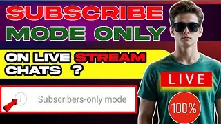How to enable subscriber mode only  Subscriber mode on? 