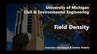 Soil Mechanics Lab: Field Density (Sand Cone Test)