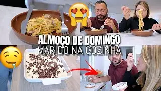 MARIDO NA COZINHA: MACARRÃO SUPER FÁCIL + SOBREMESA MARAVILHOSA ♥ - Bruna Paula