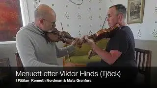 Menuett efter Viktor Hinds - Tjöck - Österbotten