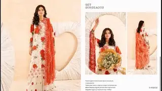 Orginal Pakistani Gulgee Ziva luxury lawn collection 01748152640 