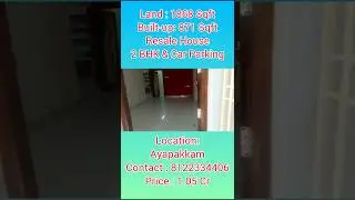 Beautiful Resale House for sale | Price: 1.05 Cr ( Negotiable ) #chennai #ayapakkam #houseforsale
