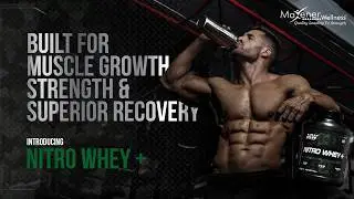 Stop Being Weak! Start Your Transformation with Nitro Whey+ | Beginner Muscle Gain Protein #viral