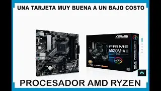TARJETA MADRE GAMING ASUS PRIME A520M-A II/CSM ESPECIFICACIONES Y CARACTERISTICAS