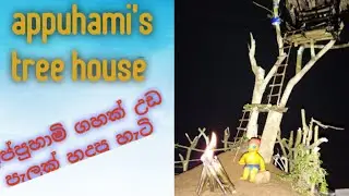 Making a tree house by easy materials. ලේසි අමුද්&zwj;රව්&zwj;යවලින් පැලක් හදමු . #Icraftsnew