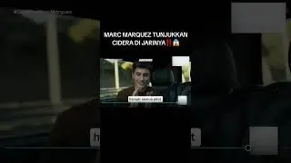MARC MARQUEZ TUNJUKKAN CIDERA DI JARINYA‼️😱 #marcmarquez #motogp