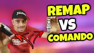 TESTEI UMA MOTO COM REMAP COM E SEM O COMANDO / VEJA O RESULTADO