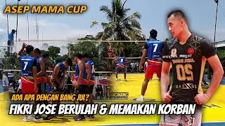 Fikri jose berulah di Asep Mama Cup II Bang Jul di paksa diganti di set pertama