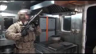 US Navy SEALs with Israeli SOF members during VBSS training