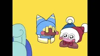 マホロアとマルクで　この/サメ/飼って/も/いい？【手描きカービィ】