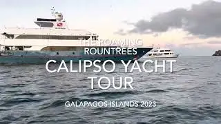 Yacht & Cabin Tour #7 of the Calipso sailing in the Galapagos