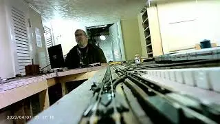 Engineer View of My N Scale Railroad