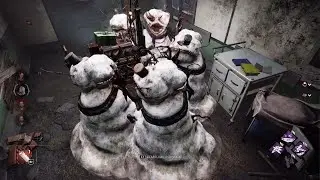 Dead by Daylight -28- Bone Chill - Wesker 5 snowman party