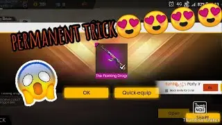 Dragon AK permanent skin trick 101%working😍😍😍||Garena free fire
