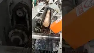 Input mesin rotary double motor di pabrik plywood #plywood #pabrikplywood #pabriktriplek #triplek