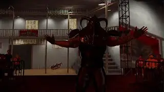 Pimp FU vs. Scale-a-Ton... Extreme Rules!!! wwe2k25 #caw #kumite #bloodsport #PimpFU #PimpFUGaming