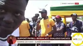 Waithaka wa jane. Samidoh.90k ka mso  mike rua among other artists at shalkidohs  funeral..