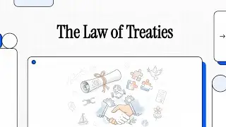 International Law - The Law of Treaties 