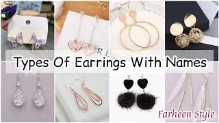 Types of earrings with name/earrings names/earrings names/latest earrings designs #earrings