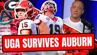 UGA Beats Auburn - Josh Pate Rapid Reaction (Late Kick Cut)