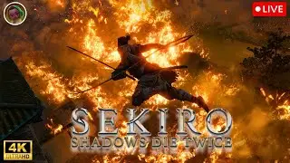 SEKIRO: SHADOWS DIE TWICE LIVE! 🔥 No-Hit Run? (Road to Platinum) | !giveaway !sub on 3k