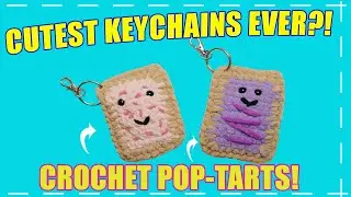 Crochet Pop Tart Keychain Pattern &ndash; Cute, Quick & Easy!
