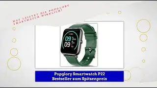 Popglory Smartwatch deutsch