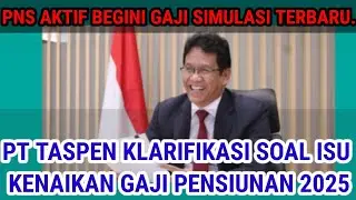 PT TASPEN KLARIFIKASI SOAL ISU KENAIKAN PENSIUN 2025,INI PENJELASAN RESMI NYA!!??