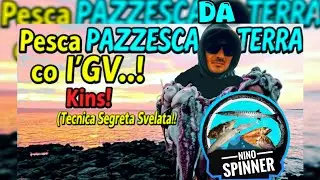 Eging Pescata PAZZESCA 🐙 🦑 🎣 da Terra: Calamaro Big e POLPO di 2 KG ! (Tecnica ed esperienza)
