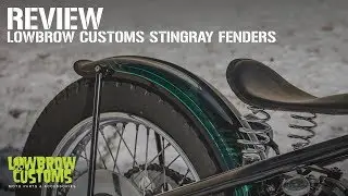 Lowbrow Customs - Stingray Rear Motorcycle Fender Overview