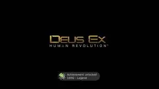 Deus Ex: Human Revolution: Achievement Holy Trinity - Legend, Foxiest of the Hounds, and Pacifist