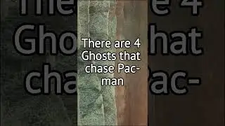 How Many Ghosts Chase Pac-man? #shorts #facts