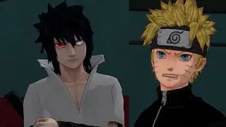 Naruto vs Sasuke in among us