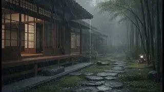 Rain Sounds for Sleeping | Heavy Rain & Thunderstorm for Deep Sleep All Night