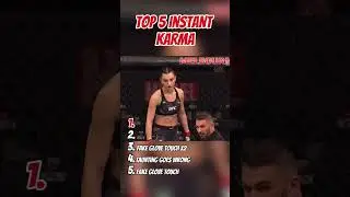 When fighters get instant karma in MMA