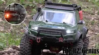 CUSTOM COLORED ROCK LIGHTING For Any TRX-4/TRX-6! | Easy Tutorial + Spectacular Crawl!